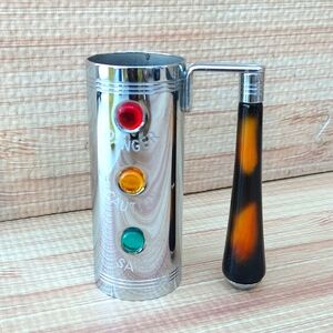 Glo-Hill Traffic Light Shot Glass Bakelite Handle